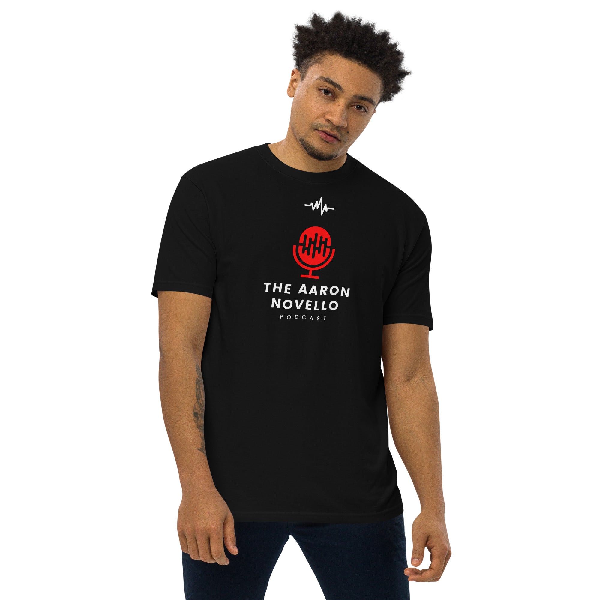 The Aaron Novello Podcast | Men’s Heavyweight T-Shirt