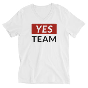 Yes team | Men's V-Neck T-Shirt