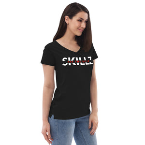 Skillz pay the billz | Women's V-Neck T-Shirt